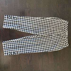 Topshop plaid pants
